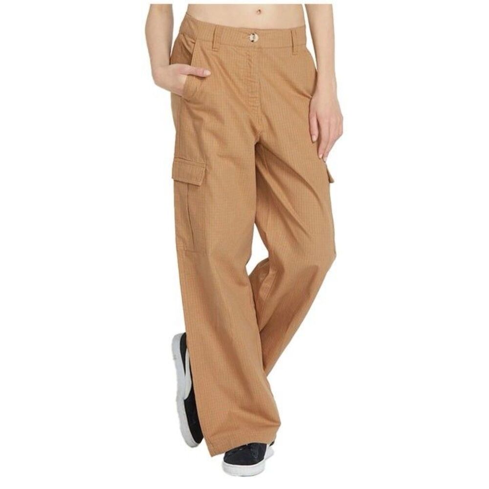NWT Volcom Cargstone Pants Cotton Wide Leg Skater Street Work Wear Size 31